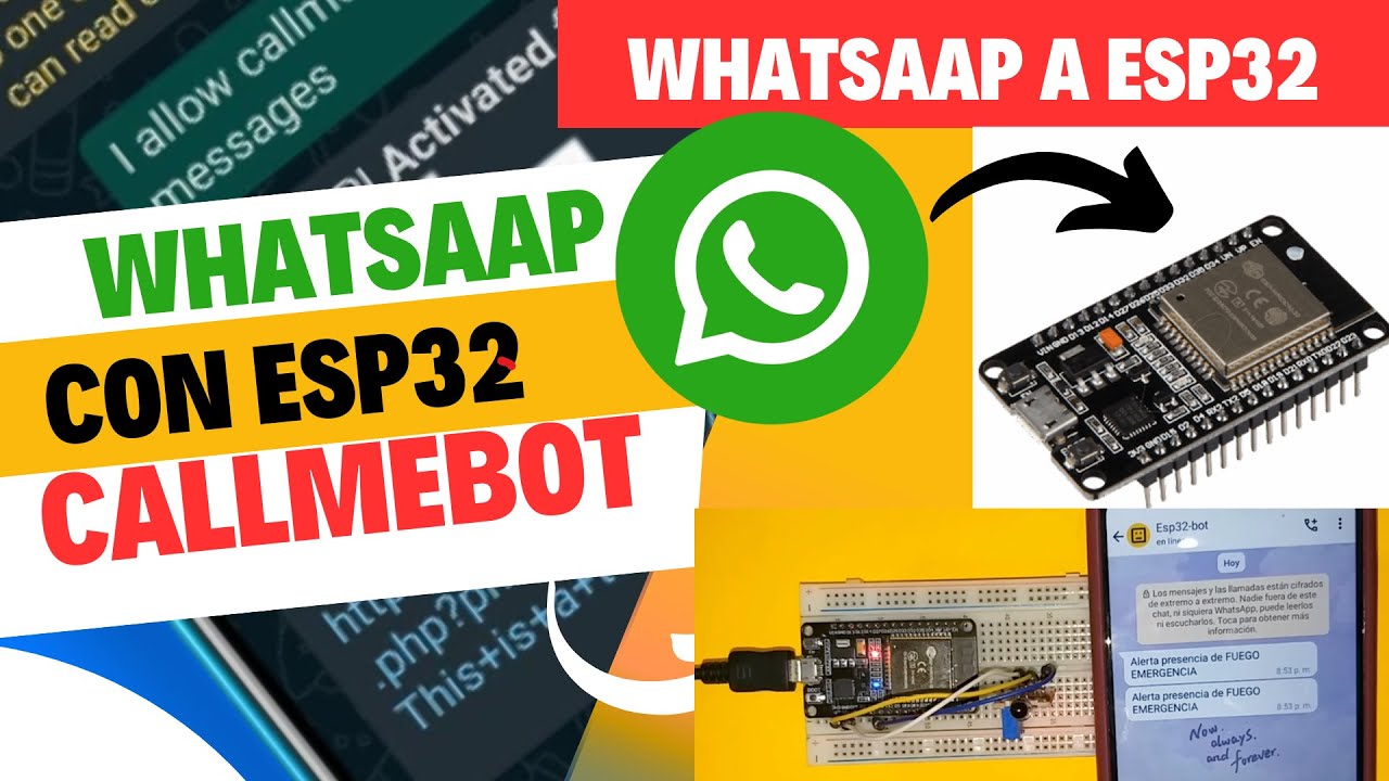 Notificaciones a WhatsApp con ESP32  CallMeBot | Guía Paso a Paso